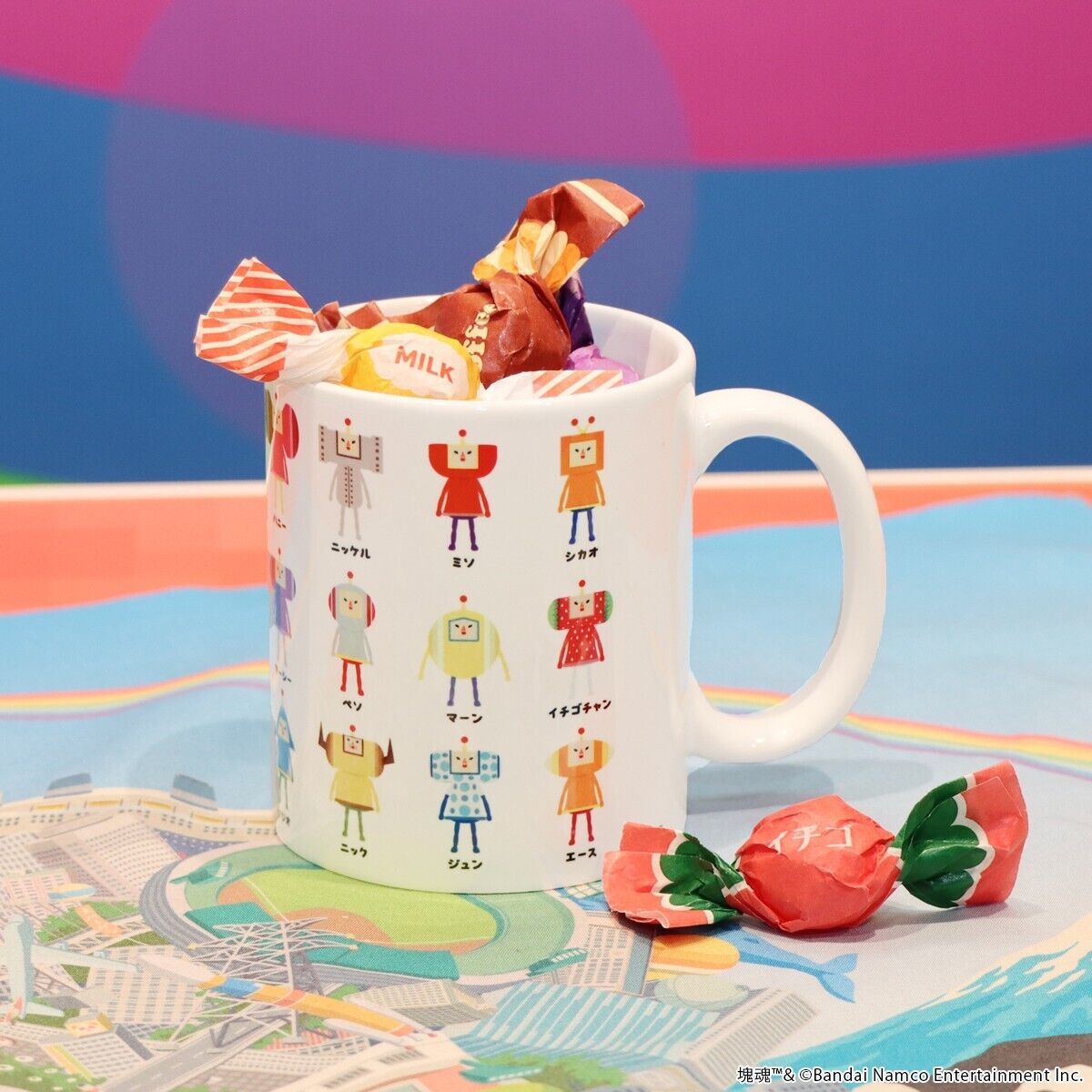 Katamari Damacy Cousins Mug Cup Porcelain Bandai Namco Japan Limited