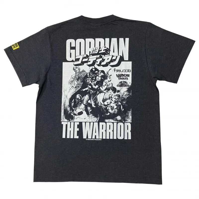 Gordian Warrior T-shirt Dark Heather Navy XL Size Unisex Japan Limited