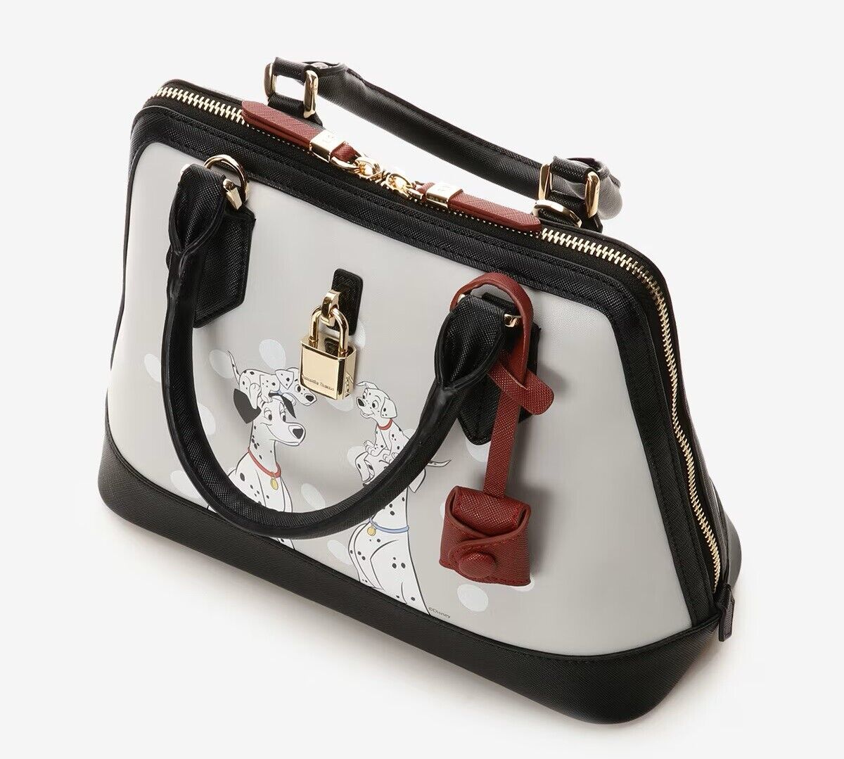 One Hundred and One 101 Dalmatians Pongo Perdita 2way Shoulder Bag Leather Women