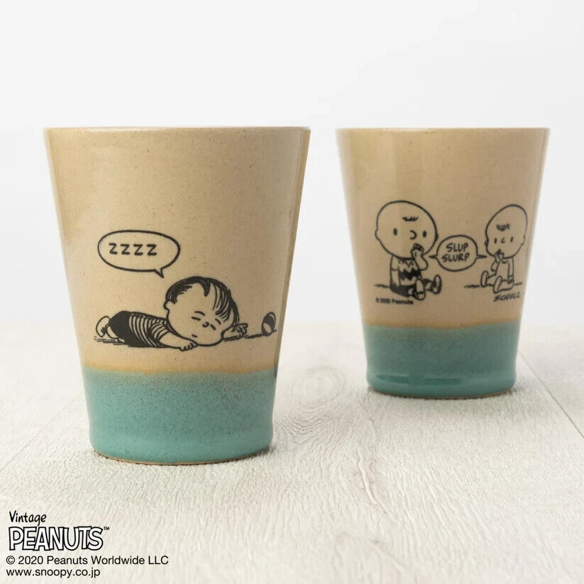 Peanuts 70th Anniversary Schoroder Baby Tumblr Cup Light Blue 190ml MASHICO