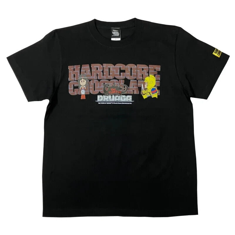 The Tower of Druaga T-shirt Black L Size Namco Japan Videogame