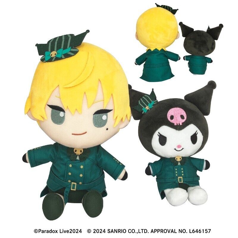 Paradox Live AMPRULE Dongha Yeon Sanrio Kuromi Plush Set Japan Limited