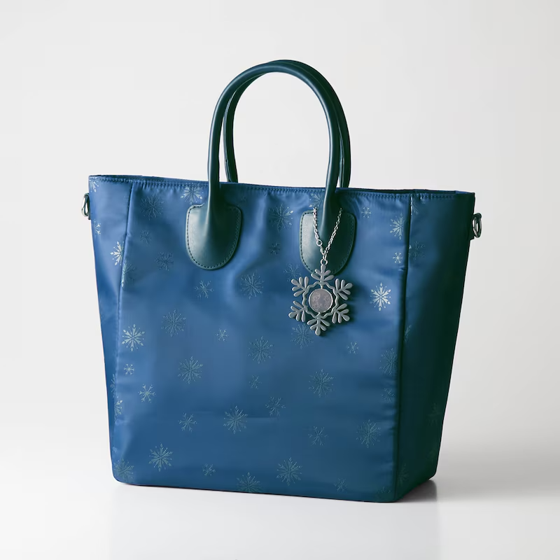 Disney Frozen 2way Shoulder Bag w/ Snowflake Motif Women Japan Limited