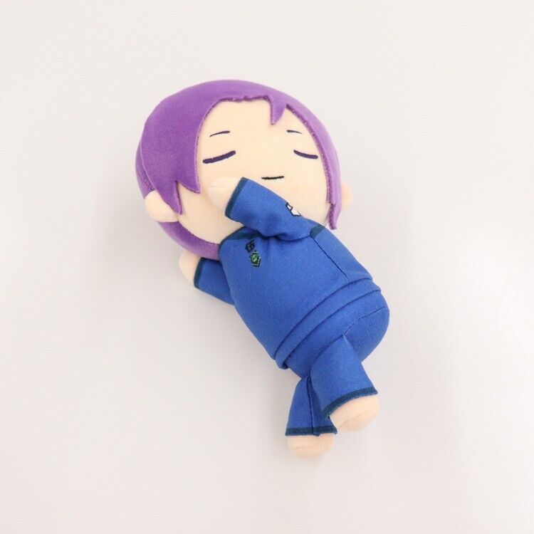 Blue Lock Reo Mikage Sleeping Plush Doll 20cm Munyugurumi S Japan Limited