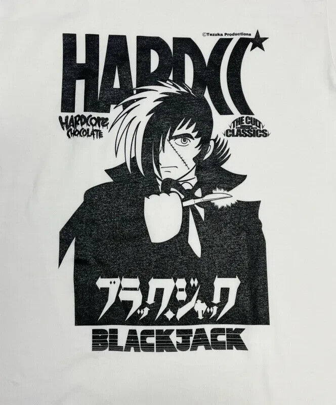 Black Jack Osamu Tezuka T-shirt White XL Size Unisex Japan Limited