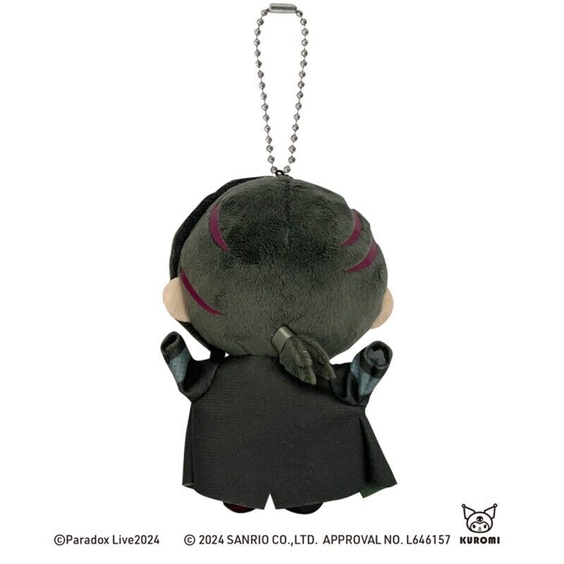 Paradox Live AMPRULE Chungsung Baek Sanrio Kuromi Mini Plush w/ Ballchain