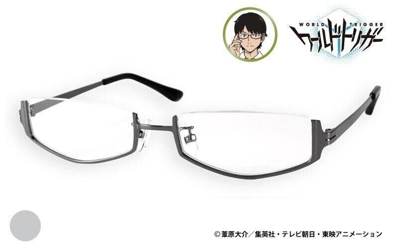 World Trigger Osamu Mikumo Eyeglass Glasses Frame Prop Replica Cosplay Japan