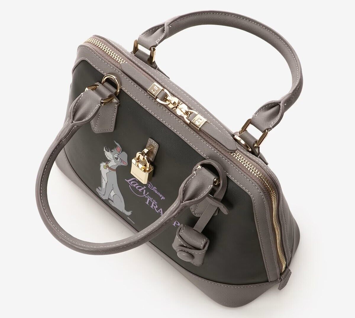 Disney 100th Anniversary Lady and the Tramp 2way Shoulder Bag Leather Women