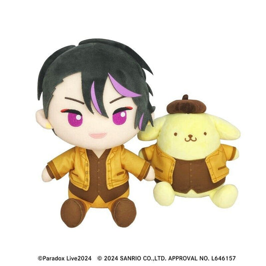 Paradox Live Akanyatsura AKYR Iori Suiseki Sanrio Pom Pom Purin Plush Set