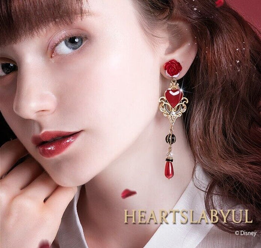 Disney Twisted Wonderland Heartslabyul Iconic Object Earrings Jewelry Japan