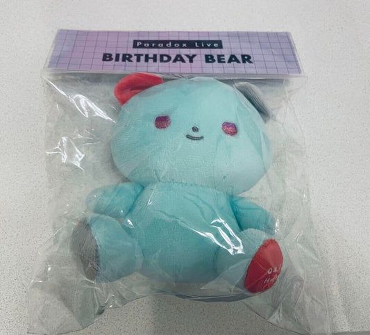 Paradox Live BIRTHDAY BEAR BAE Hajun Yeon Plush Japan Limited