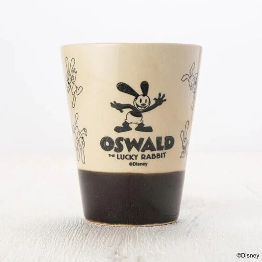 Disney Oswald the Lucky Rabbit MASHICO Tumblr Cup 190ml Multi Pattern Black