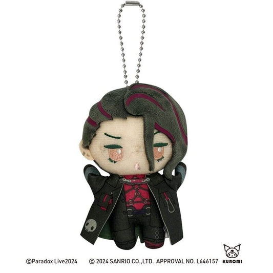 Paradox Live AMPRULE Chungsung Baek Sanrio Kuromi Mini Plush w/ Ballchain