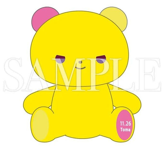 Paradox Live BIRTHDAY BEAR VISTY Toma Hikage Plush 2024 Japan Limited