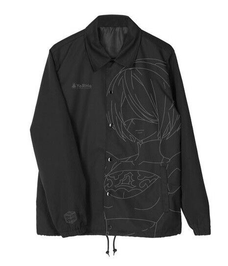 NieR Automata Ver1.1a YoRHa No.2 Type B 2B Line Drawing Nylon Jacket XL Unisex