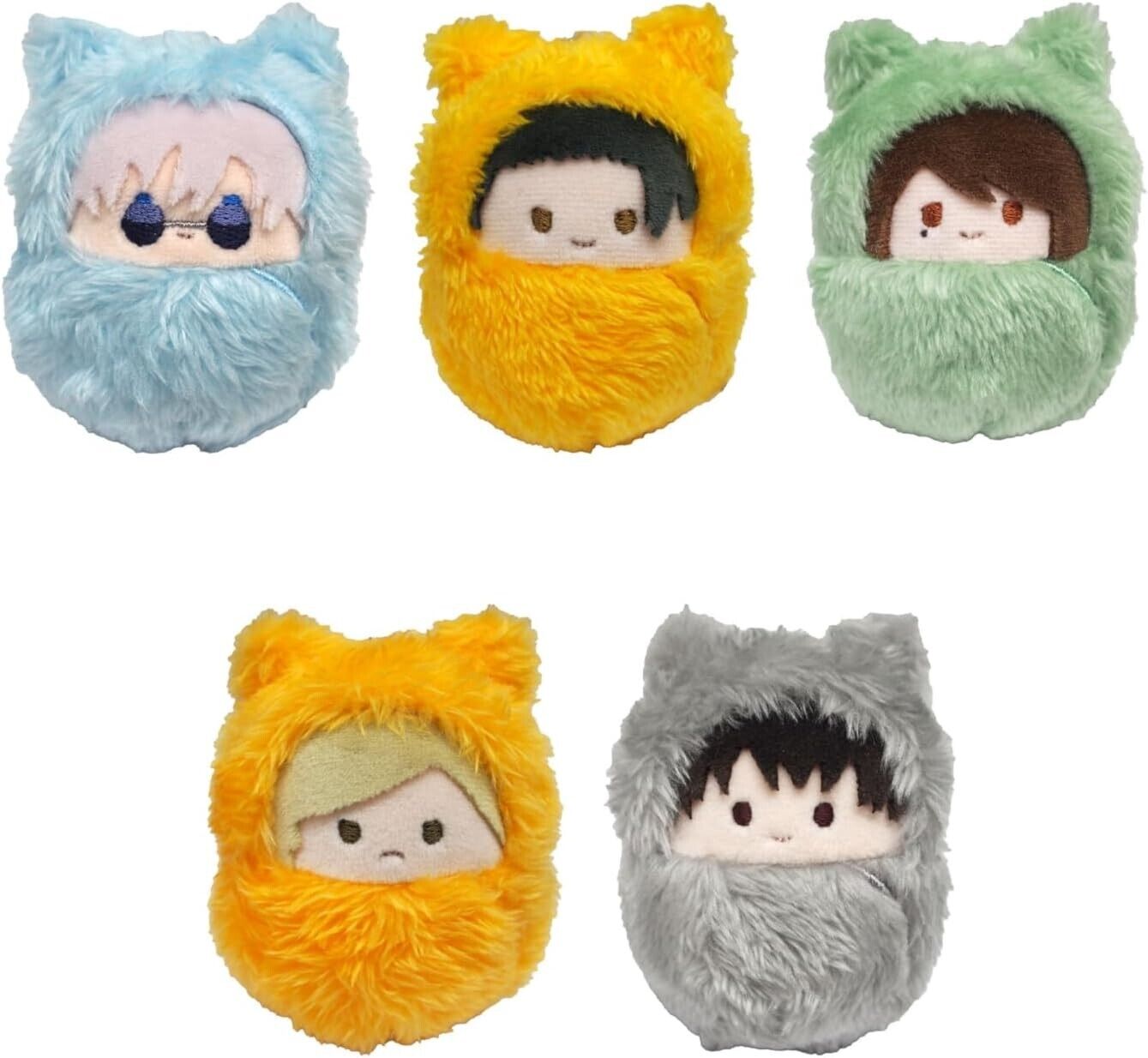 Jujutsu Kaisen Hidden Inventory Kaigyoku Plush Complete 5 Set Kurumi Tapinui