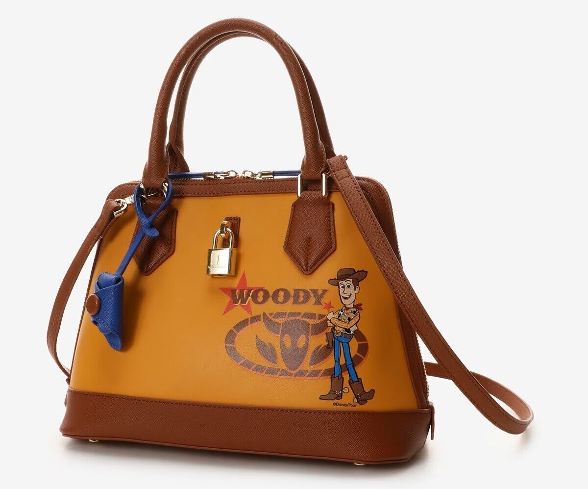 Disney 100th Anniversary Pixar Toy Story Woody 2way Shoulder Bag Leather Women