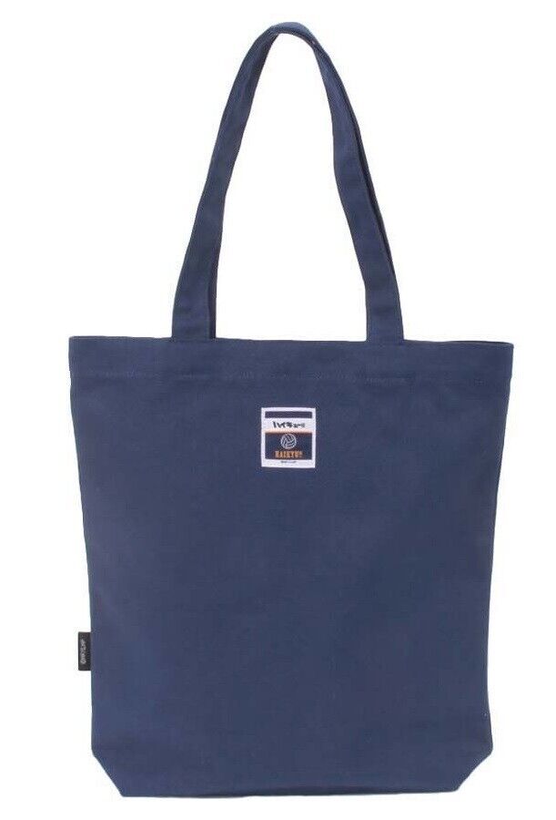 Haikyuu!! Haikyu Karasuno Kei Tsukishima & Tadashi Yamaguchi Tote Bag Navy