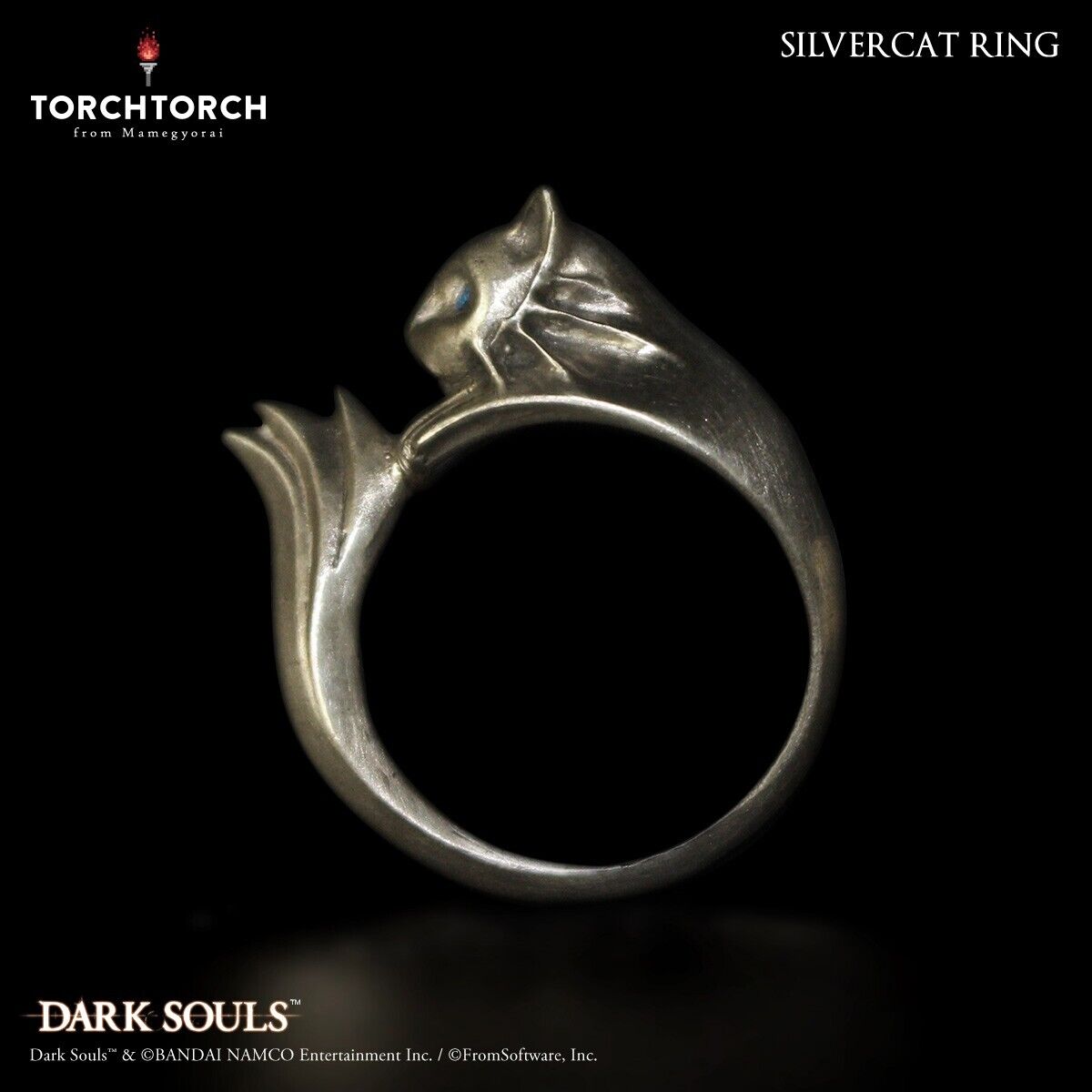 DARK SOULS Silvercat Ring Jewelry #10 TORCH TORCH Japan