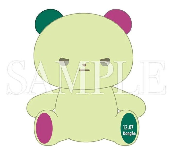 Paradox Live BIRTHDAY BEAR AMPRULE Dongha Yeon Plush 2024 Japan Limited