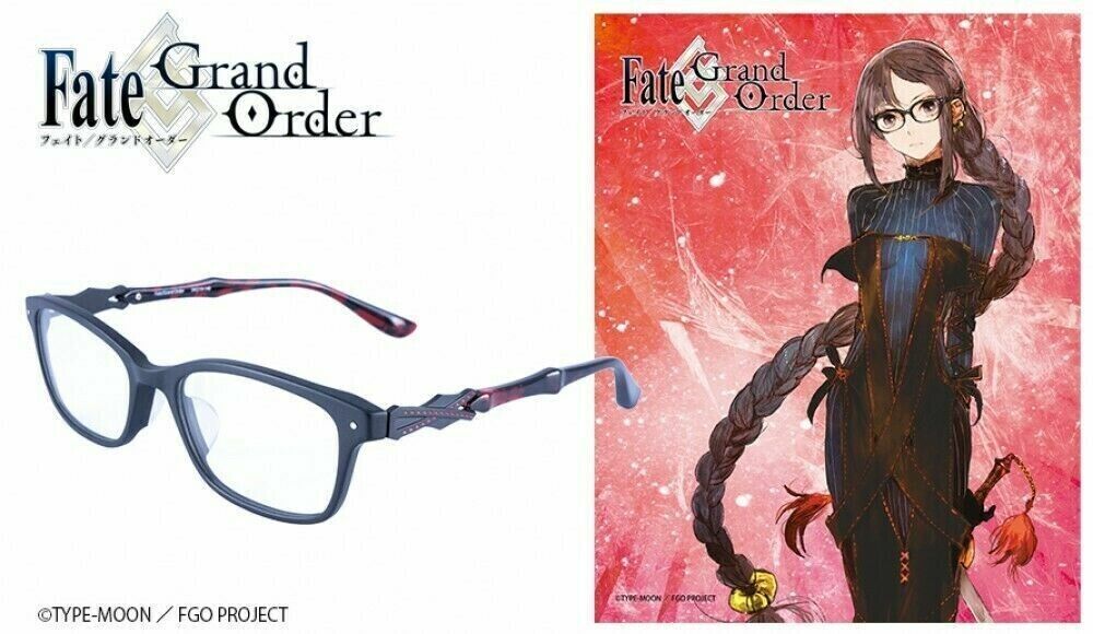 Fate Grand Order Assassin Consort Yu Gu Bijin Glasses Frame Japan Cosplay