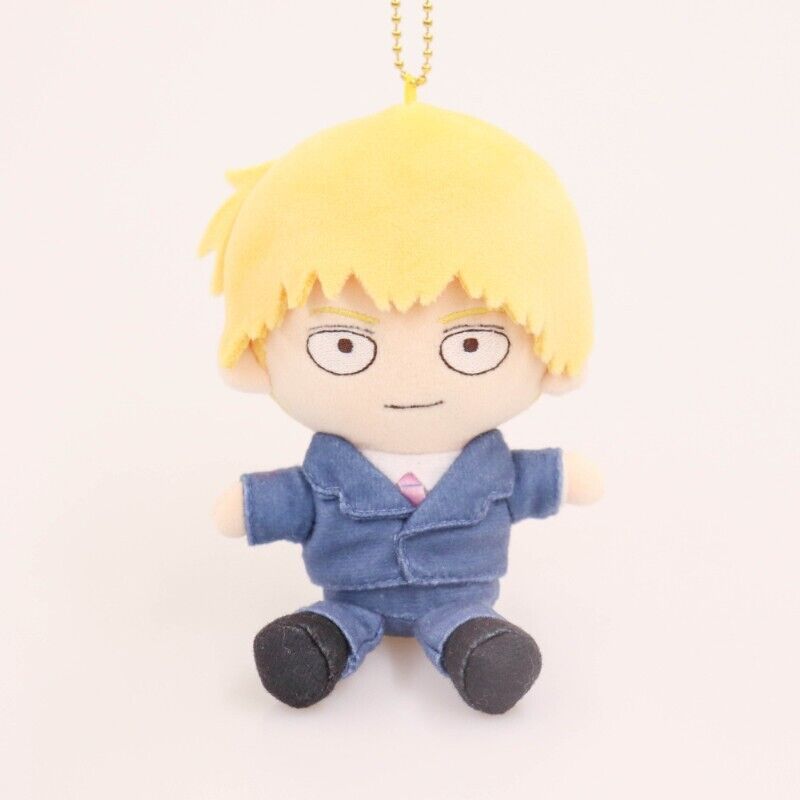 Mob Psycho 100 Arataka Reigen Mini Plush w/ Ballchain Munyugurumi BC Japan LTD