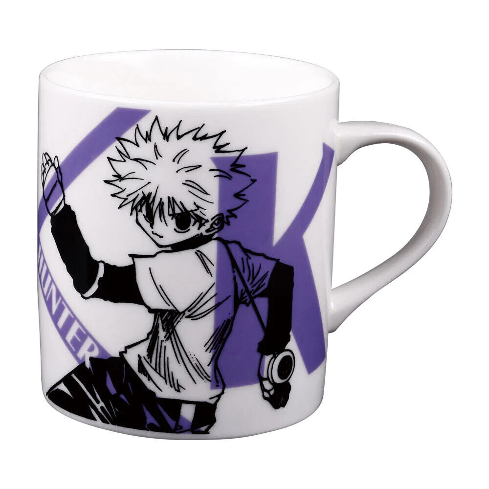 HUNTER x HUNTER Killua Zoldyck Initial "K" Mug Cup Jump Shop Yoshihiro Togashi