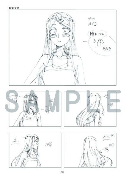 Dagashi Kashi Key Frame Collection Animation Art Book feel Japan Limited