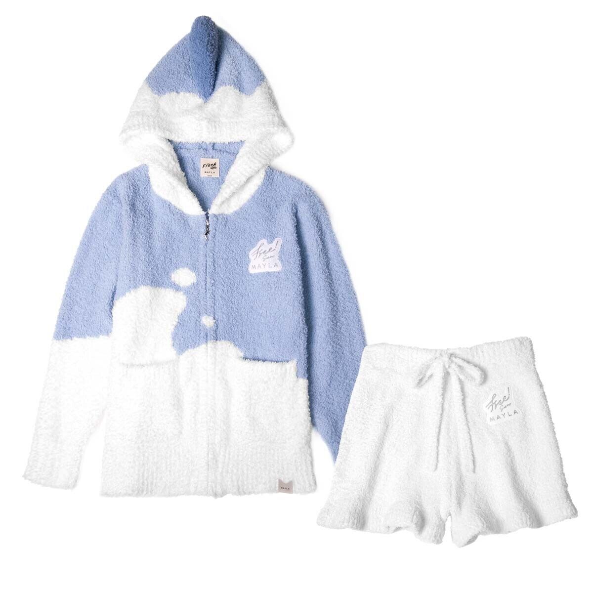 Free! Haruka Nanase Lougewear Hoodie & Short Pants Set Kyoto Animation Japan