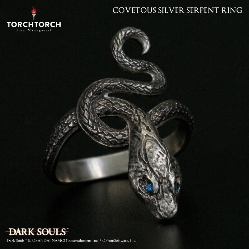 DARK SOULS Covetous Silver Serpent Ring Jewelry #10 TORCH TORCH Japan