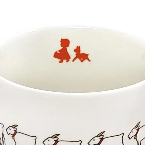 Heidi Girl of the Alps ED Mug Cup White Porcelain Japan Limited