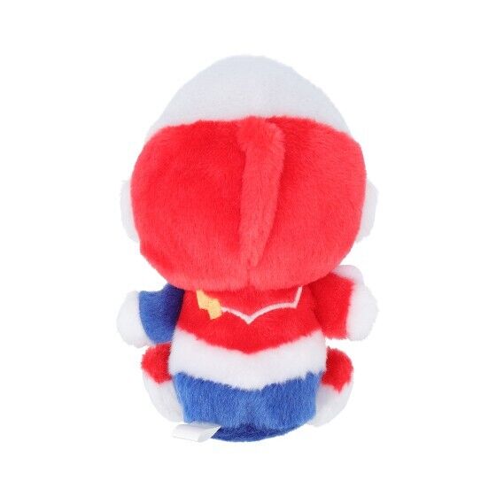 Ultraman Decker Fluffy Sitting Plush Palm Size 15cm Tsuburaya Japan Limited