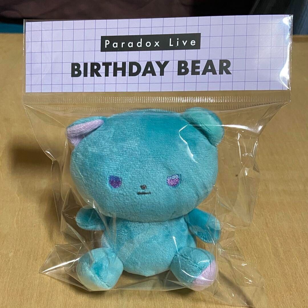 Paradox Live BIRTHDAY BEAR Cozmez Kanata Yatonokami Plush 2024 Japan Limited