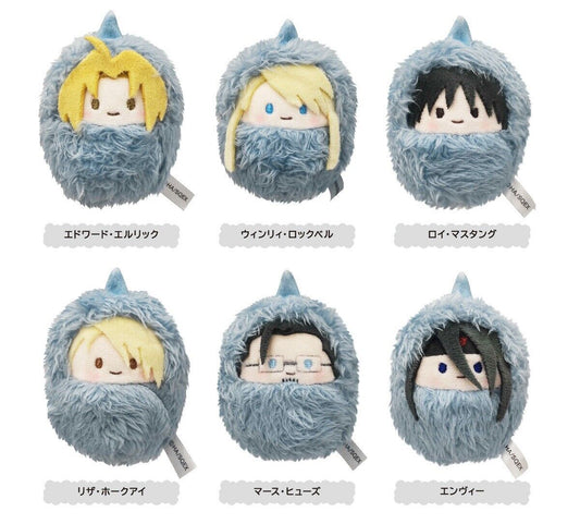 Fullmetal Alchemist Plush Complete 6 Set Kurumi Tapinui Alphonse Swaddle