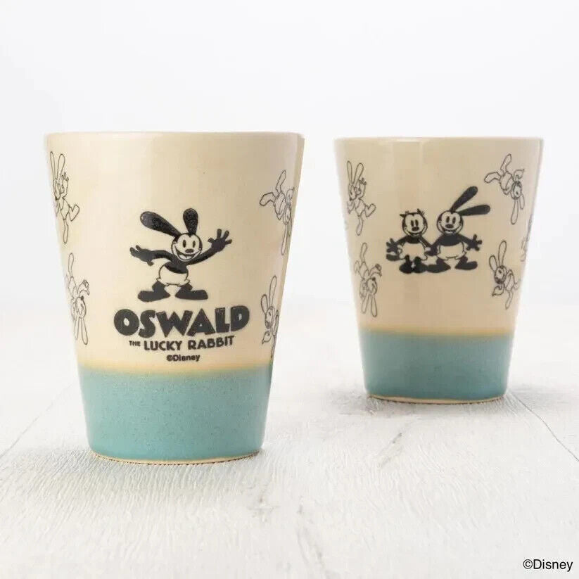 Disney Oswald the Lucky Rabbit MASHICO Tumblr Cup 190ml Multi Pattern Light Blue