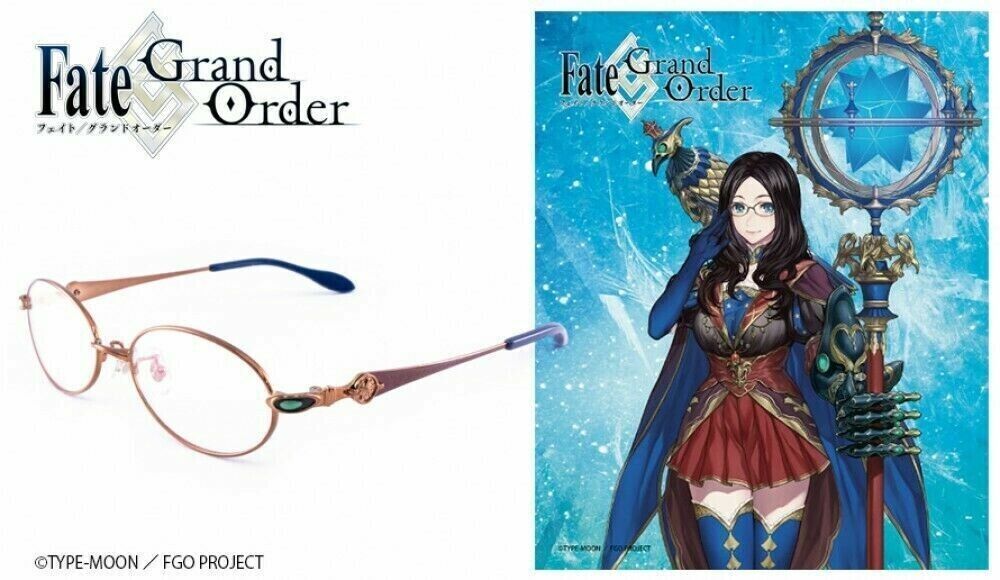 Fate Grad Order Leonardo Da Vinci Model Glasses Frame Japan Cosplay