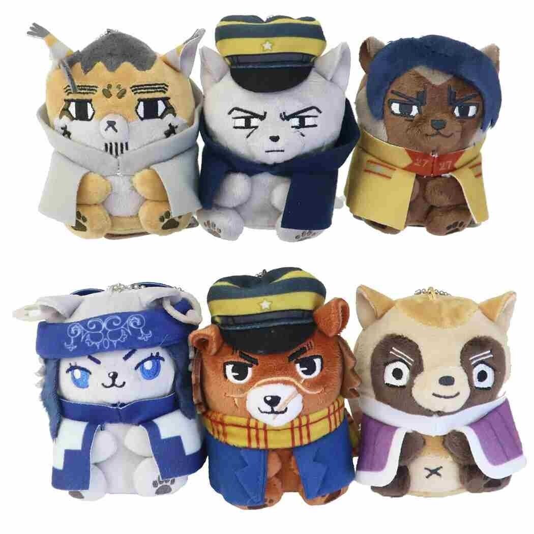 Golden Kamuy Yoshitake Shiraishi Animal Phose Mini Plush w/ Ballchain Japan LTD