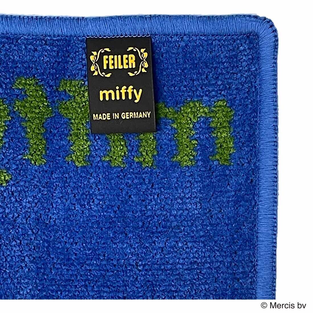 Miffy in the Snow Feiler Handkerchief Chenille 25cm