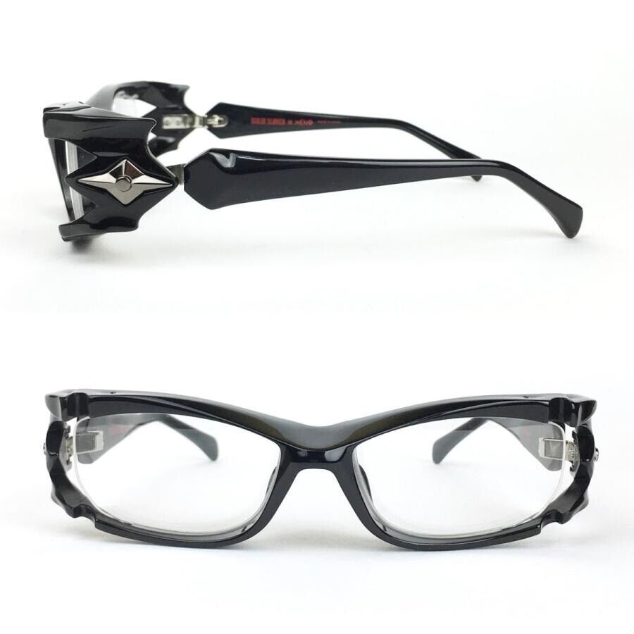 Ninja Slayer Suriken Model Eyeglass Glasses Frame Black Xeno Japan Limited