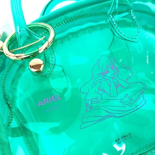 Disney Little Mermaid Princess Ariel Clear Mini 2way Shoulder Bag CoWRAP Japan