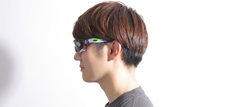 Evangelion Racing Shinji Ikari Unit 01 Sunglasses Instant Dimming eShades Japan