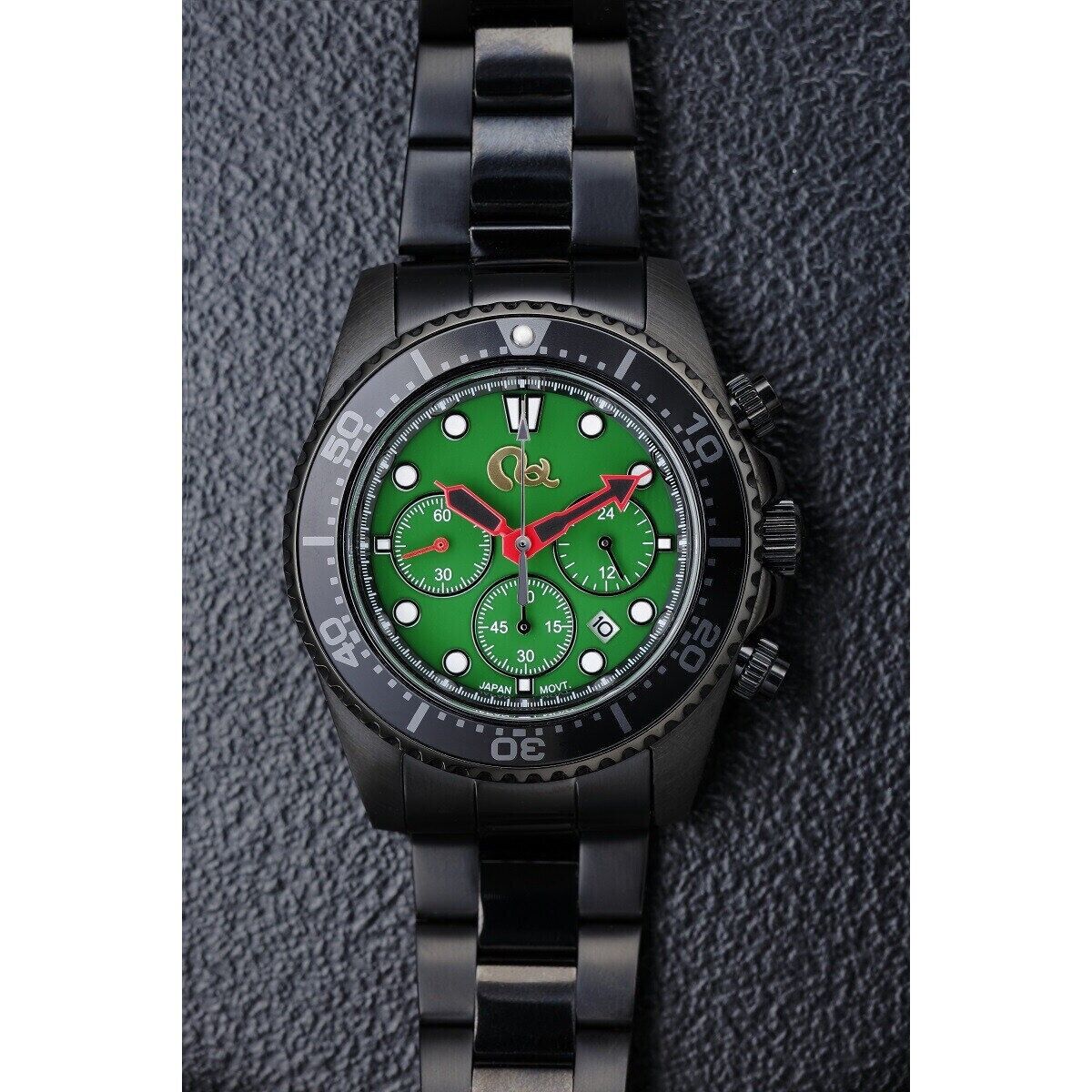 Kamen Rider Black RX Solar Chronograph Watch Bandai Japan