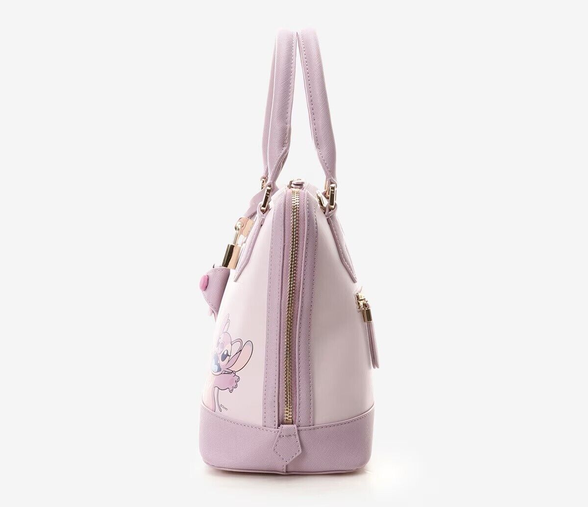 Disney 100th Anniversary Stitch Angel 2way Shoulder Bag Leather Women Samantha