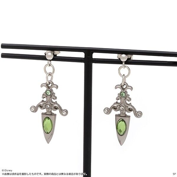 Disney Twisted Wonderland Diasomnia Silver Earrings Japan Limited