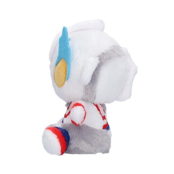 Ultraman Blazer Fluffy Sitting Plush Palm Size 13cm Tsuburaya Japan Limited