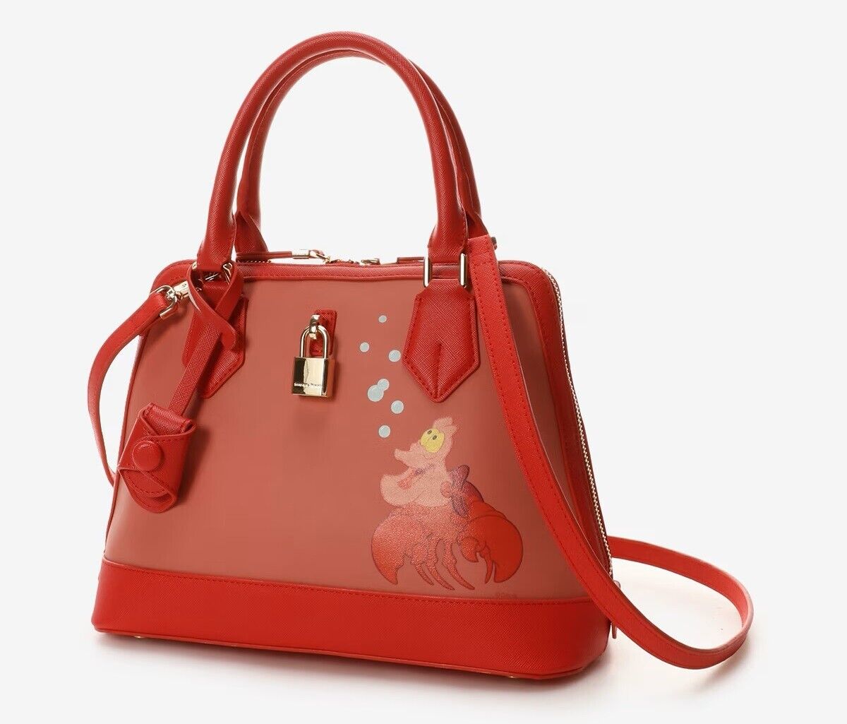 Disney 100th Anniversary Little Mermaid Sebastian 2way Shoulder Bag Women