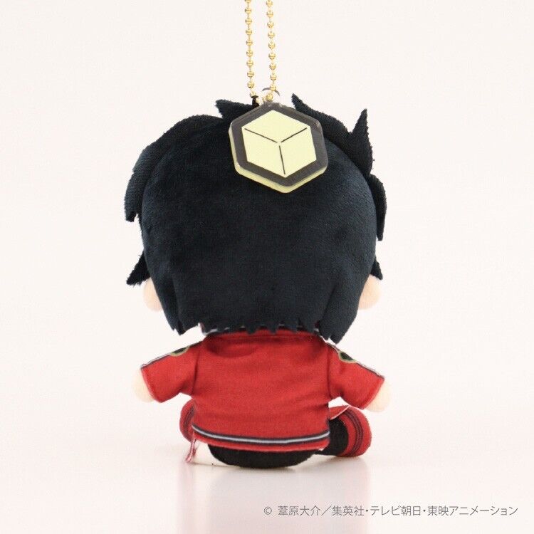 World Trigger Jun Arashiyama Mini Plush w/ Ballchain Charm Munyugurumi Japan LTD