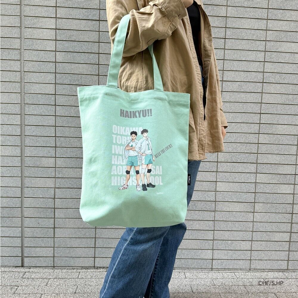 Haikyuu!! Haikyu Aoba Johsai Tooru Oikawa Hajime Iwaizumi Tote Bag Canvas