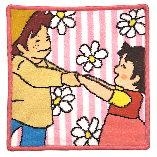 Heidi Girl of the Alps Peter Mini Towel Handkerchief Chenille Japan Limited