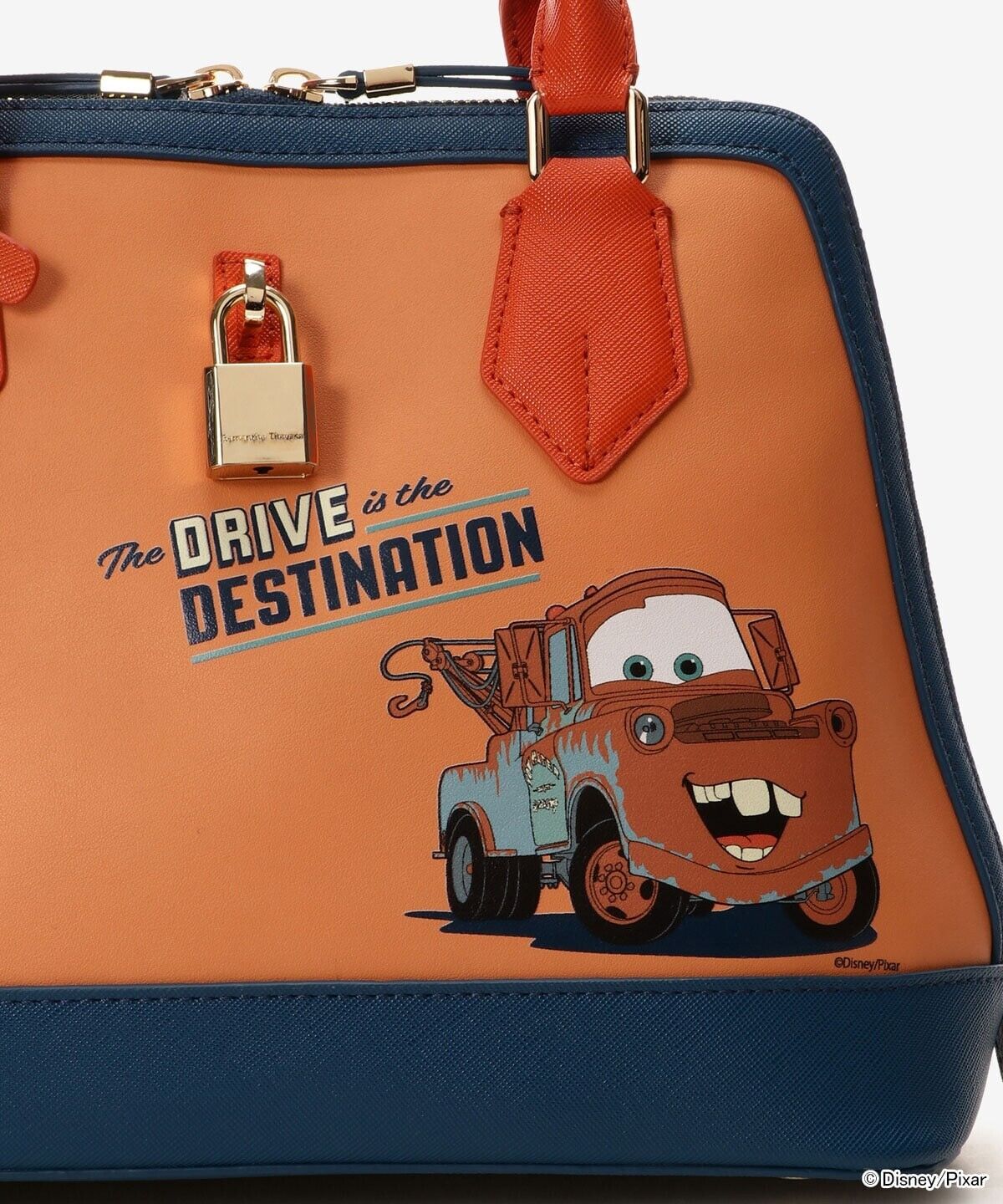 Disney 100th Anniversary Pixar Cars Mater 2way Shoulder Bag Leather Women